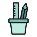 art, color, design, drawing, illustration, pencil svg vector icon