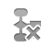 flowchart,cross icon