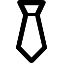 apparel, tie svg vector icon