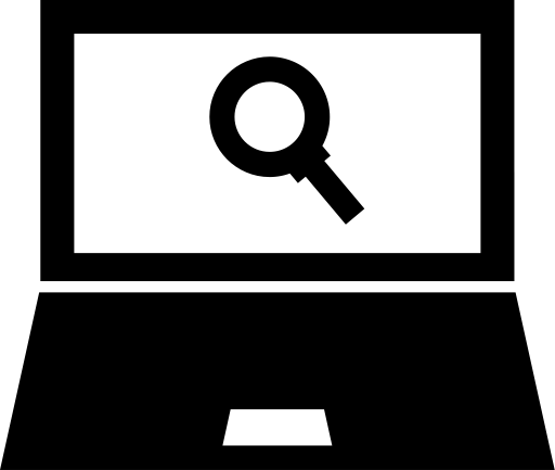 Easy Net Magnifier svg vector icon