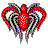heart,spider icon