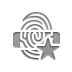 fingerprint,reader,star icon