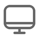 computer, design, internet, monitor, pc, web svg vector icon