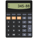 calculator, math, value svg vector icon