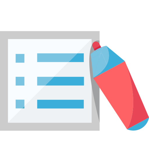 Project Evaluation svg vector icon
