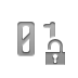 bit,lock,open icon