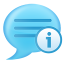 blog, info icon