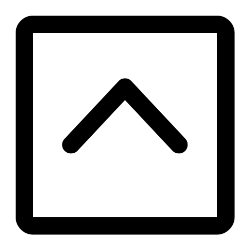 Up Square O svg vector icon