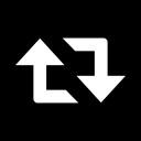 retweet svg vector icon