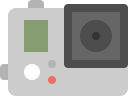 camera, capture, gopro, hd, record, video svg vector icon