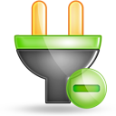 plug,minus icon