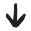 arrow,down icon