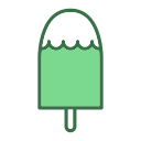 dessert, food, ice cream, snow, sweet svg vector icon