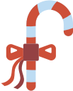 candy, cane, christmas, xmas svg vector icon