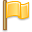 flag,yellow icon