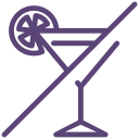 alcohol, cocktail, drink, no, not allowed, sign svg vector icon