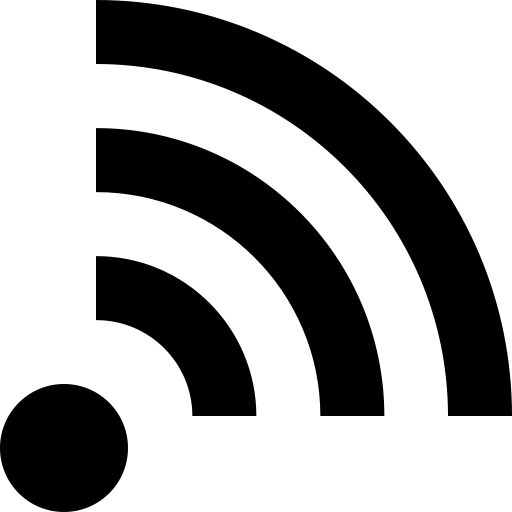 Rss svg vector icon