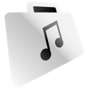 folder, music icon