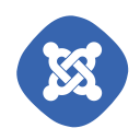 cms, coding, content, joomla, logo, management, script svg vector icon