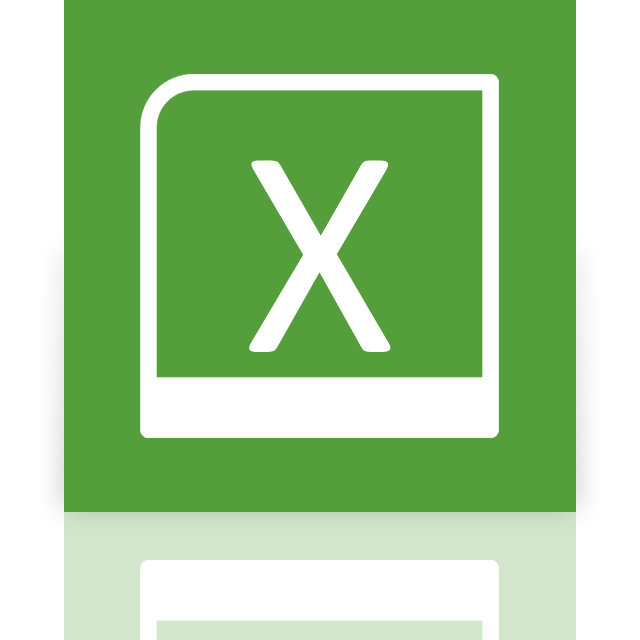 excel, mirror icon
