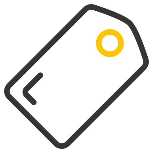 Label svg vector icon