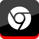 chrome, media, online, social svg vector icon