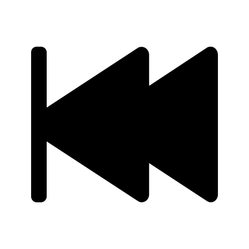 Skip Backward svg vector icon