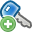 add, key icon