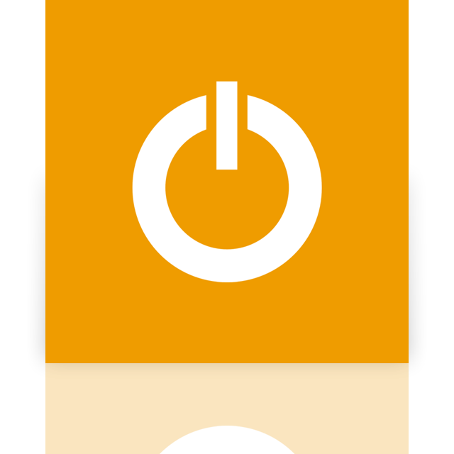 power,standby,mirror icon