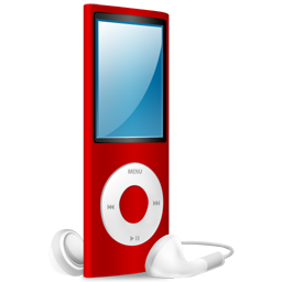 ipod,nano,red,red on icon
