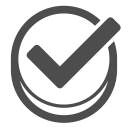 approve, check, correct, mark, ok, tick svg vector icon