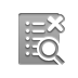 black,list,zoom icon