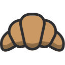 baker, bakery, croissant, dessert, food svg vector icon