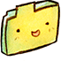 folder, tabs icon