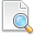 page,white,magnify icon