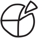 chart, diagram, pie, piechart, piegraph, report, statistics svg vector icon