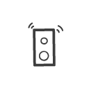 box, speaker icon