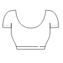 clothes, dress, fashion, shirt, woman svg vector icon