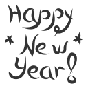 emot, happy, holiday, holidays, new, winter, year svg vector icon