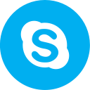 skype svg vector icon