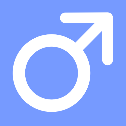 Male svg vector icon