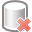 database, delete icon