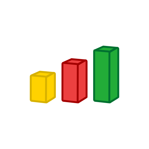 Histogram svg vector icon