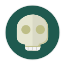 skull svg vector icon