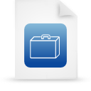 blue, document, file, paper icon