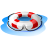 buoy, ring icon