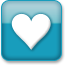 bluestyle,heart icon