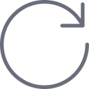 arrow, direction, refresh, repeat, restart svg vector icon