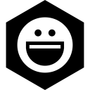 hexagon, media, messenger, social, yahoo svg vector icon