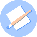 draw, mypaint, software svg vector icon